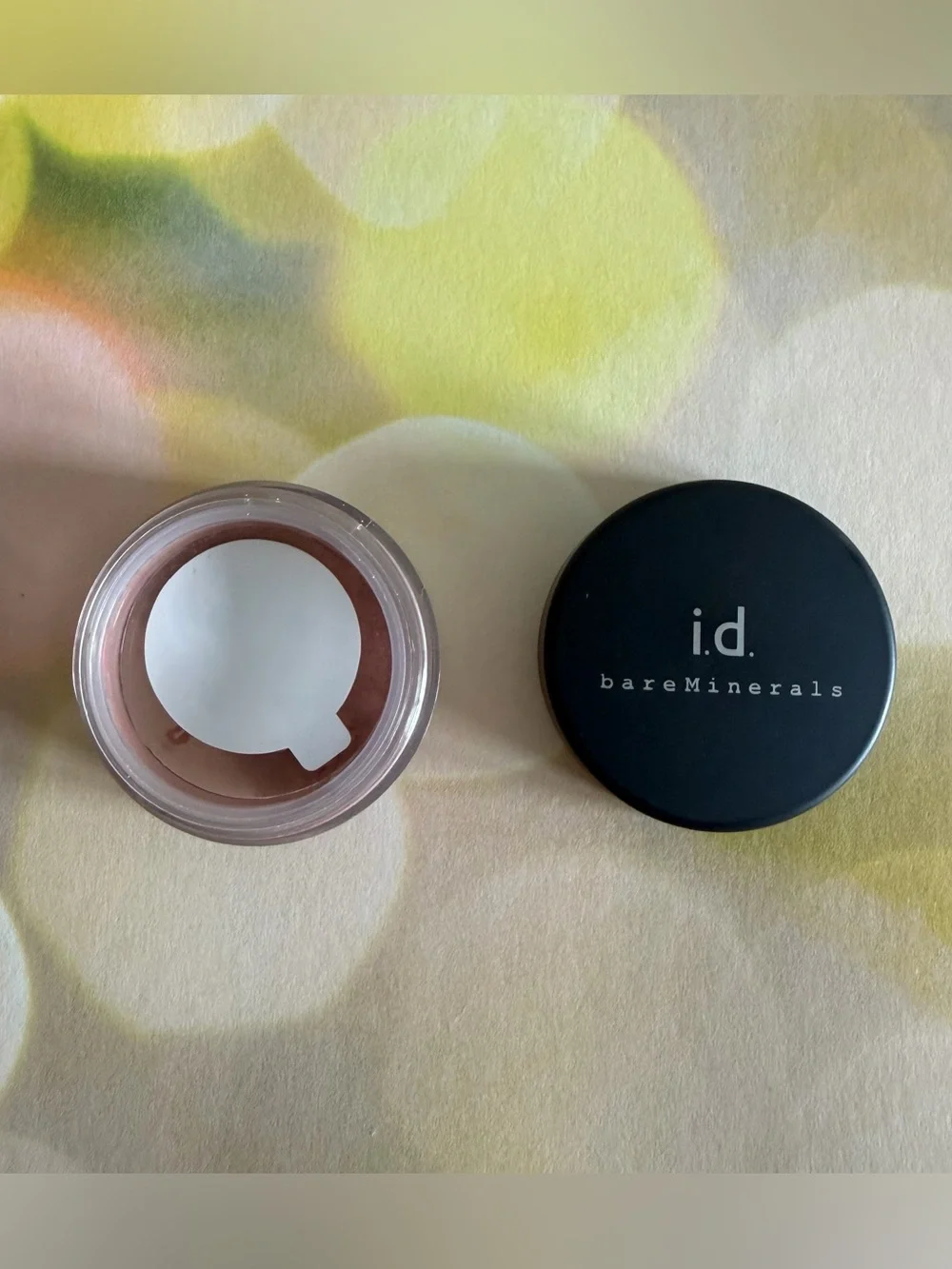 bareMinerals TRAVEL SIZE Poppy Blush - loose mineral powder - small jar .57g